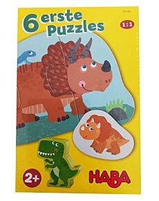 6 premiers puzzles dinos