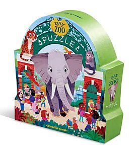 Puzzle Journée au Zoo 4+