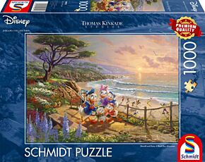 Disney Puzzle 1000 Donald Duck & Daisy