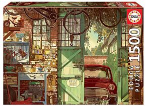 Educa puzzle Ancien Garage Arly Jones - 1500