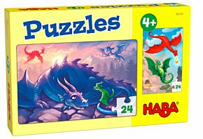 Puzzle pour enfants avec le thème des dragons (HABA 306159)