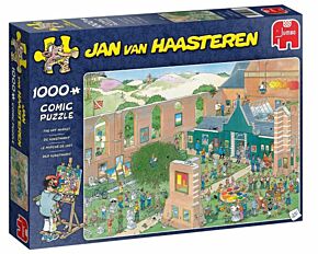 Jan van Haasteren Comic Puzzle 'Le marché de l'art'