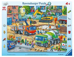 Puzzle Travaux sur le site de construction (Ravensburger 05142)