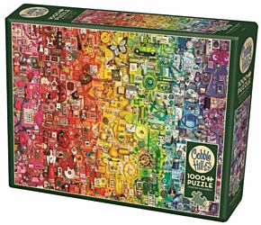 Puzzle arc-en-ciel 1000 pièces