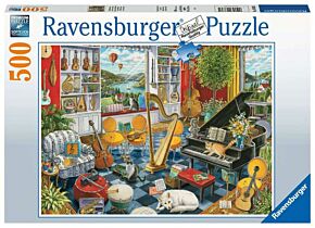 Ravensburger puzzle 500 pièces La salle de musique