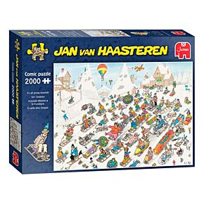 Van Haasteren Puzzle avec de la neige