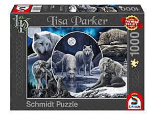 Jigsaw puzzle Beaux Loups (Schmidt 59666)